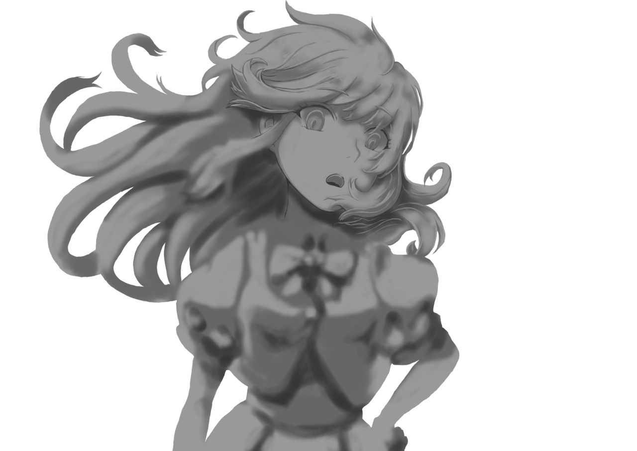 塗りこみ途中