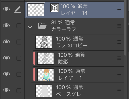 カラーラフb
